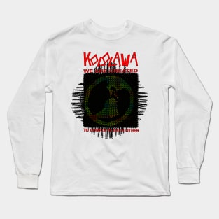 Abstract Art Kololawa Long Sleeve T-Shirt